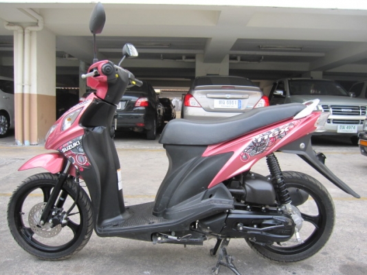 ขาย Suzuki Nex สีชมพู มอเตอร์ไซด์ ECO รถสวยราคาประหยัด