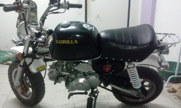 ขายหรือแลก กอลิล่า125ทะเบียนเต็มพร้อมโอนถูกๆแล้วครับลดราคากันไปเลย