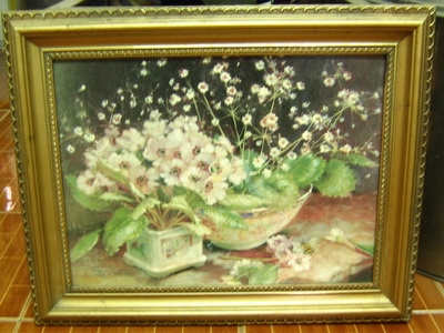 รูปเขียนสีน้ำมัน 22"คูณ15" พร้อมกรอบ