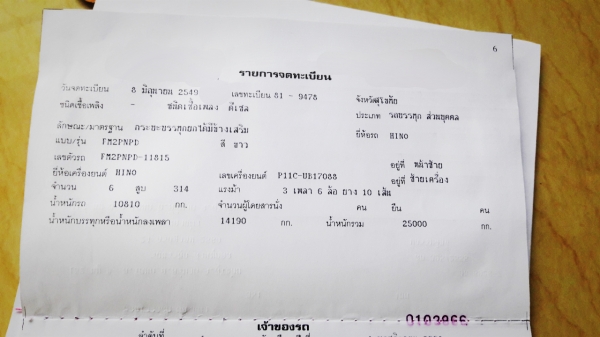 เปิดทำการขายอีกhino Mega. 320. ปี49 สวยสดการันตีหล่อขั้นเทพ. ยางเต็มหมด มีระบบพ่วง พร้อมใช้งานราคาต่อลองได้ เปิดทำการขายอีกhino Mega. 320. ปี49 สวยสดการันตีหล่อขั้นเทพ. ยางเต็มหมด มีระบบพ่วง พร้อมใช้งานราคาต่อลองได้