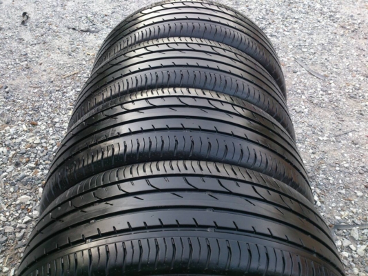 ขายยาง Continental 205/50R17 ยางสัปดาห์ที่35ปี13 ดอกยางเต็มหนาสดนิ่มลึกเท่ากันสวยๆ จำนวน 1 ชุด