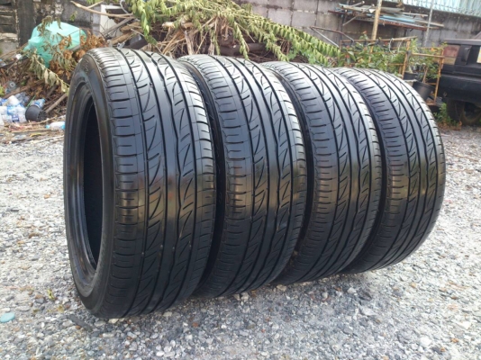 ขายยาง 205/55R16 ไฟร์สโตน ยางสัปดาห์ที่16ปี15 ดอกยางหนาเต็มสดนิ่มลึกไม่ร้าวไม่แตกลายไม่กินข้างยางสวยมาก จำนวน 1 ชุด