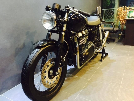 Triumph Thruxton 900 ปี2014 ทะเบียนแท้ ชุดโอนครบ
