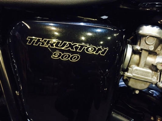 Triumph Thruxton 900 ปี2014 ทะเบียนแท้ ชุดโอนครบ