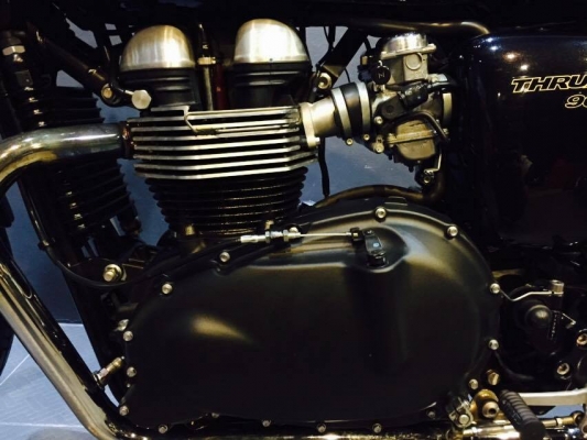 Triumph Thruxton 900 ปี2014 ทะเบียนแท้ ชุดโอนครบ