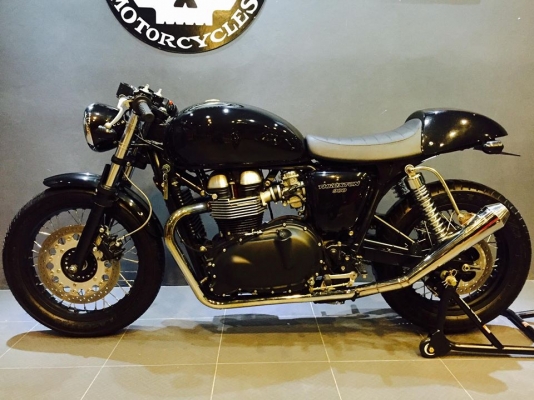 Triumph Thruxton 900 ปี2014 ทะเบียนแท้ ชุดโอนครบ