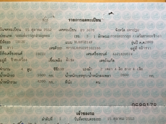 ขาย 4 ล้อป้ายเล็กไม่ติดเวลา NLR 130 แรง ปี52 รถสวยพร้อมใช้ ขาย 590000 บาท ขาย 4 ล้อป้ายเล็กไม่ติดเวลา NLR 130 แรง ปี52 รถสวยพร้อมใช้ ขาย 590000 บาท