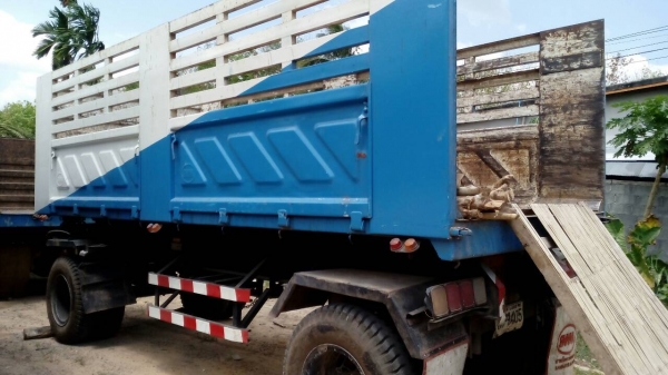 ลูกพ่วงดั้ม2คาน..ปี55. สวย ยางสวยเต็ม. ใช้น้อย ของsmm