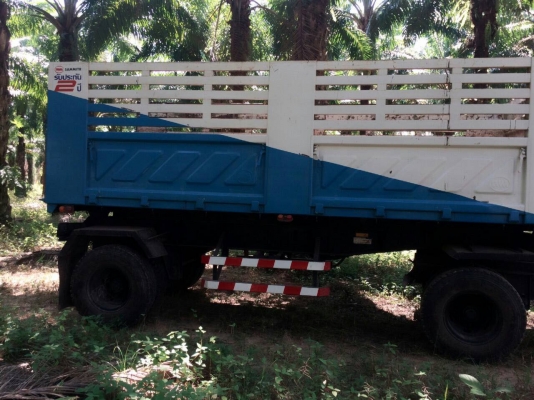 ลูกพ่วงดั้ม2คาน..ปี55. สวย ยางสวยเต็ม. ใช้น้อย ของsmm