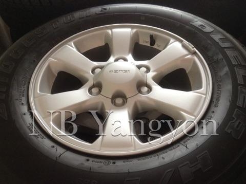 ล้อแม็ก Isuzu บลูพาวเวอร์ ขอบ 16 ถอดป้ายแดง