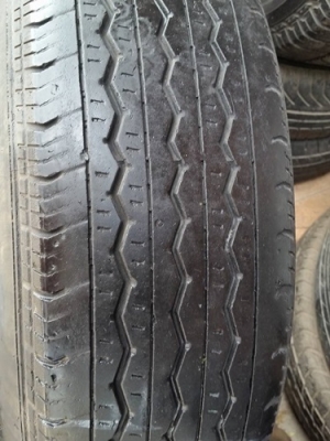 ขายล้อกะทะ15 6รู ยาง195R15 ปี 13  4 ล้อ4000