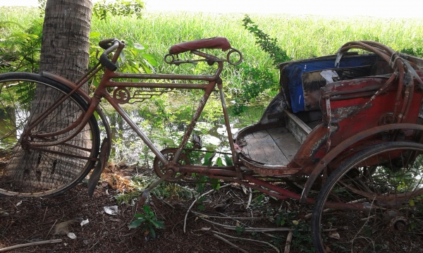 สามล้อถีบโบราณ