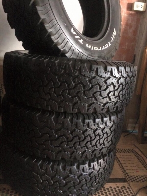 ขายยาง BF 265/75/16 ปี14 ดอกนิ่มๆ สดๆ