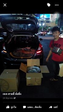 กูดเยีย 195/55/15 ปี11 ชุดละ1,000 ซื้อพร้อมล้อใหม่แกะกล่อง 15x7 9,000