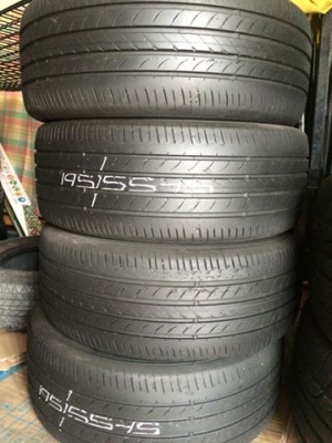 กูดเยีย 195/55/15 ปี11 ชุดละ1,000 ซื้อพร้อมล้อใหม่แกะกล่อง 15x7 9,000