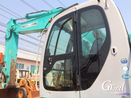ขายรถแบคโฮ KOBELCO SK200SR ปี 2005 เครื่อง ISUZU 4 สูบ Turbo ประหยัดสุดๆ รถนอกนำเข้าจากญี่ปุ่น มีVDOการทำงานครับ