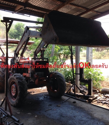 มาถึงขายเลย ขอบคุณพี่ทองพัน จ.เลย ชุดตักหน้ารถไถฟอร์ด ยี่ห้อ AGRAM 66 " ตรงรุ่น หรือใส่กับรุ่นอื่นๆชุดนี้มาครบสวยมาก