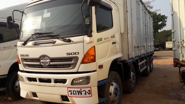 (มี สองพ่วง )  แม่ 12 ล้อ ฮีโน่ 380 แรง ปี 52  ตู้พ่วงแม่-ลูก 24 ล้อ    ราคาพ่วงละ   2,850,000  บาท