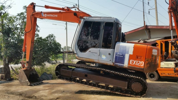 ขายด่วนรถเเม็คโครHITACHI EX120-2นำเข้าเก่านอกอาร์พิเศษแอร์ฟิลม์พร้อมสวยเดิมๆยังไม่เคยใช้งานในเมืองไทยเลย ขายด่วนรถเเม็คโครHITACHI EX120-2นำเข้าเก่านอกอาร์พิเศษแอร์ฟิลม์พร้อมสวยเดิมๆยังไม่เคยใช้งานในเมืองไทยเลย