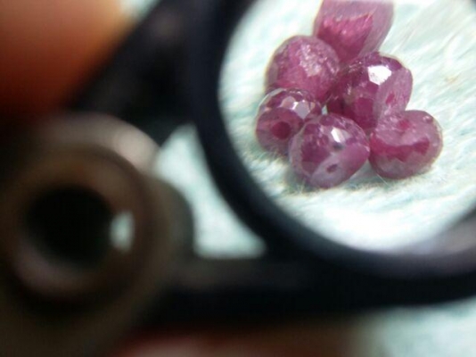 ลูกปัดทับทิมแท้ ลูกปัดทับทิมแท้