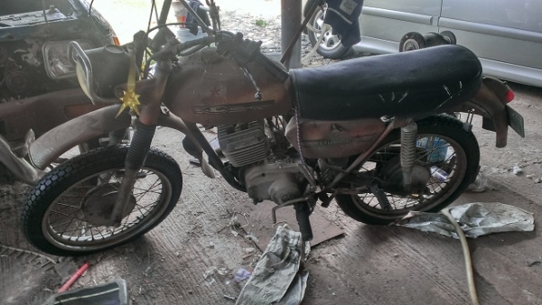 ขาย มอไซด์วิบากรัสเซีย สตาร์ทซ้าย ราคา 9,900 บาท ขาย มอไซด์วิบากรัสเซีย สตาร์ทซ้าย ราคา 9,900 บาท