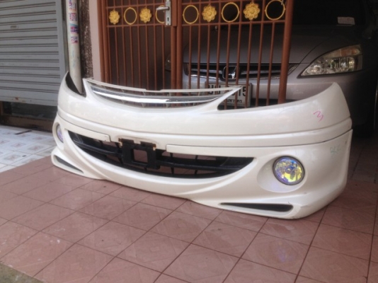 กันชนเเต่ง TOYOTA ESTIMA ACR30มีสปรอทไลทเลนรุ้ง KOTO เเท้เก่าญี่ปุ่นสภาพดี กันชนเเต่ง TOYOTA ESTIMA ACR30มีสปรอทไลทเลนรุ้ง KOTO เเท้เก่าญี่ปุ่นสภาพดี