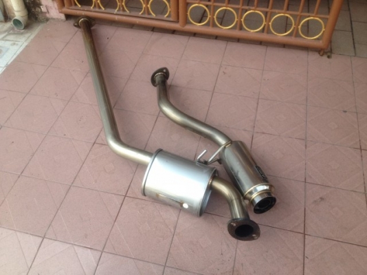 ท่อ RSR เลสทั้งเส้นเก่าญี่ปุ่นเเท้สภาพสวยๆใส่อีโก้คาได้ครับ ท่อ RSR เลสทั้งเส้นเก่าญี่ปุ่นเเท้สภาพสวยๆใส่อีโก้คาได้ครับ