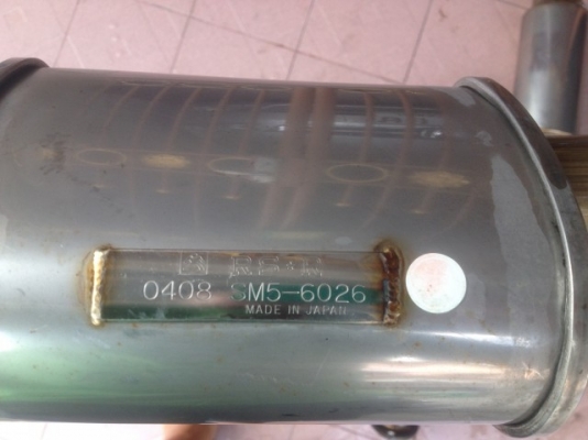 ท่อ RSR เลสทั้งเส้นเก่าญี่ปุ่นเเท้สภาพสวยๆใส่อีโก้คาได้ครับ ท่อ RSR เลสทั้งเส้นเก่าญี่ปุ่นเเท้สภาพสวยๆใส่อีโก้คาได้ครับ