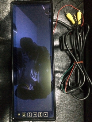 จอมองหลัง10.2นิ้ว มีAV2ช่อง ต่อกล้องมองหลังได้ ระบบเมนูสัมผัสปุ่ม สภาพสวย ปลั๊กครบ มือ2 ญี่ปุ่น