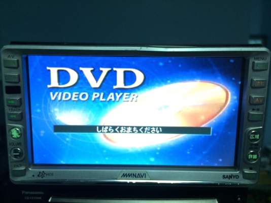 PANASONIC NVA-S301 จอ6.5นิ้ว ทัชสกรีน DVD-RW VEDIO NTSC CD-RW MD-RW ปรีเอ้า1ชุด กล้องมองหลัง VEDIO OUT มือ2 ญี่ปุ่น