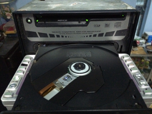 PANASONIC NVA-S301 จอ6.5นิ้ว ทัชสกรีน DVD-RW VEDIO NTSC CD-RW MD-RW ปรีเอ้า1ชุด กล้องมองหลัง VEDIO OUT มือ2 ญี่ปุ่น