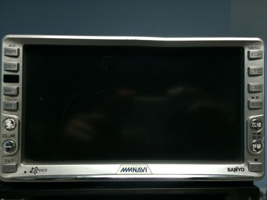 SANYO NVA-S301 จอ6.5นิ้ว ทัชสกรีน DVD-RW VEDIO NTSC CD-RW MD-RW ปรีเอ้า1ชุด กล้องมองหลัง VEDIO OUT มือ2 ญี่ปุ่น