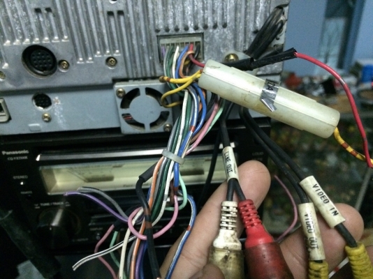 SANYO NVA-S301 จอ6.5นิ้ว ทัชสกรีน DVD-RW VEDIO NTSC CD-RW MD-RW ปรีเอ้า1ชุด กล้องมองหลัง VEDIO OUT มือ2 ญี่ปุ่น