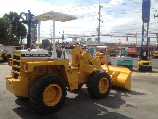 รถตักล้อยาง Komatsu 507 มือสอง นำเข้าจากญี่ปุ่น