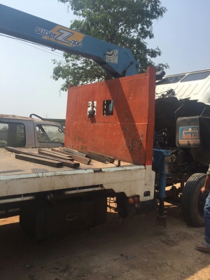 ขาย 550,000บ หกล้อ ฮีโน่ FF177-EH 700 ติดเครน TANADO 3ตัน ท้องวี 3ปอก 2ชัก ช่วงยาว 6.20ม สภาพดีสวยพร้อมใช้ เล่มทะเบียนพร้อมโอน