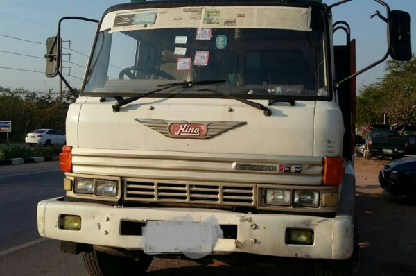 ขาย 550,000บ หกล้อ ฮีโน่ FF177-EH 700 ติดเครน TANADO 3ตัน ท้องวี 3ปอก 2ชัก ช่วงยาว 6.20ม สภาพดีสวยพร้อมใช้ เล่มทะเบียนพร้อมโอน