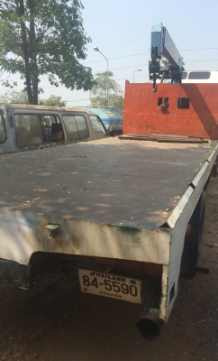 ขาย 550,000บ หกล้อ ฮีโน่ FF177-EH 700 ติดเครน TANADO 3ตัน ท้องวี 3ปอก 2ชัก ช่วงยาว 6.20ม สภาพดีสวยพร้อมใช้ เล่มทะเบียนพร้อมโอน