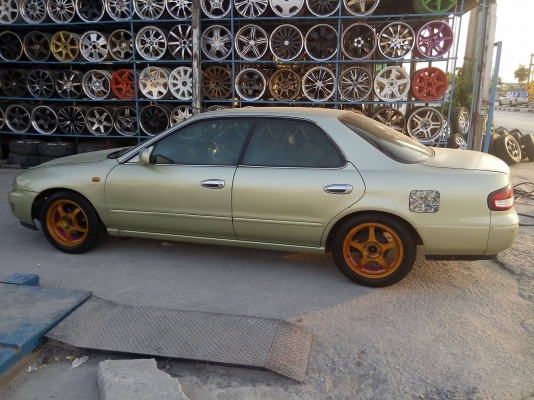 แม็กนำเข้าขอบ 15 พร้อมยางดันลอป น้ำหนักเบามาก 7500 บาท