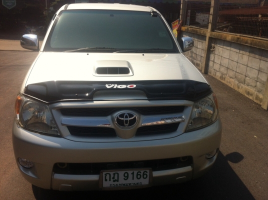 TOYOTA VIGO CAB2.5E D4D2008สภาพดีสีบรอนท์เงิน