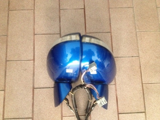 กระมองข้าง JAZZ GD มีไฟเลี้ยวในตัวเก่าญี่ปุ่นเเท้สภาพสวยคู่ละ