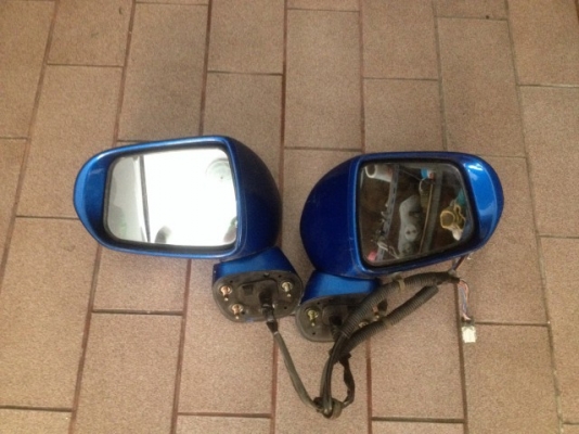 กระมองข้าง JAZZ GD มีไฟเลี้ยวในตัวเก่าญี่ปุ่นเเท้สภาพสวยคู่ละ