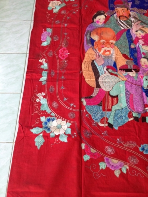 ป้ายผ้างานปักเก่า ป้ายผ้างานปักเก่า