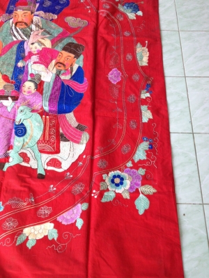 ป้ายผ้างานปักเก่า ป้ายผ้างานปักเก่า