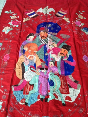 ป้ายผ้างานปักเก่า ป้ายผ้างานปักเก่า