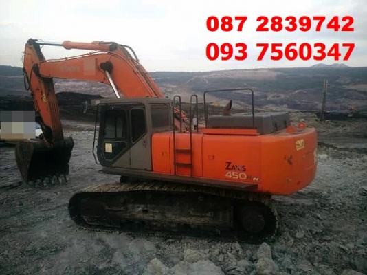 ขายรถแคโฮ HITACHI ZX 450H 10,7XX ชม.