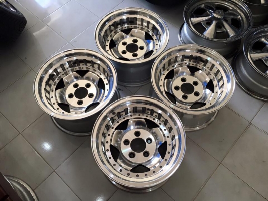 ขายล้อลายดาว Centerline ขอบ 15x8.5" ET-25 5/114.3 ออฟลึก ‪ล้อใหม่แกะกล่อง‬