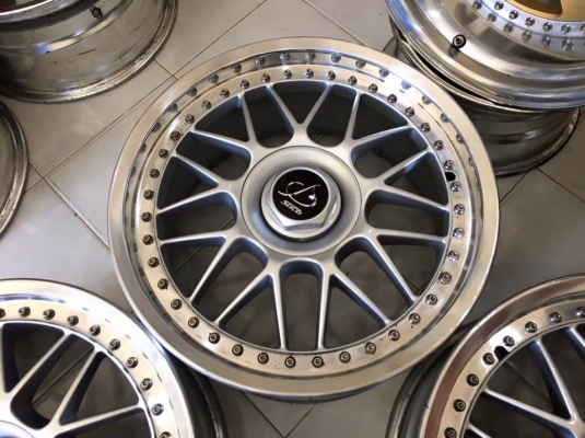 ขายล้อ STICH MR 3 ชิ้นแท้ ขอบ 17" F7" R8" 4,5/114.3 สวยๆ ประมูลญี่ปุ่น