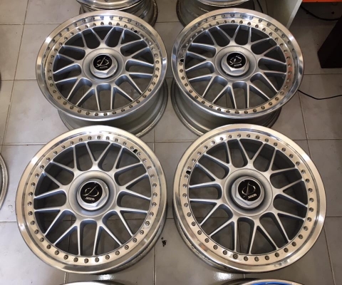 ขายล้อ STICH MR 3 ชิ้นแท้ ขอบ 17" F7" R8" 4,5/114.3 สวยๆ ประมูลญี่ปุ่น