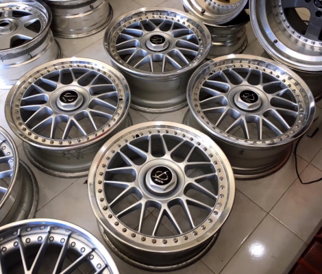 ขายล้อ STICH MR 3 ชิ้นแท้ ขอบ 17" F7" R8" 4,5/114.3 สวยๆ ประมูลญี่ปุ่น