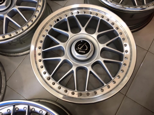 ขายล้อ STICH MR 3 ชิ้นแท้ ขอบ 17" F7" R8" 4,5/114.3 สวยๆ ประมูลญี่ปุ่น